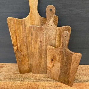Tabla de cortar de madera grande hecha a mano personalizada de calidad superior mango 2,0 cm forma de rectángulo grueso directamente India para - Product Image 1