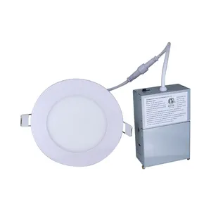 ETL 4 Inch 9w 5CCT Recessed Ultra Thin LED Pot Light Panel Lamp Dimmable Office Wholesale price project downlight