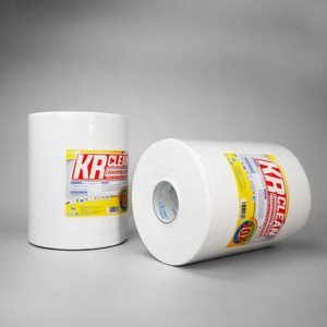 Rollo de tela industrial Krclean no tejida, 30x30cm, diseñado para limpieza y mantenimiento de máquinas, fabricado en Vietnam - Product Image 5