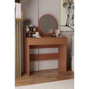 Harmony Eco-Friendly Removable Mirror <b>Makeup</b> <b>Vanity</b> Table 1 Drawer Modern Dressing Table Bedroom Furniture Desk White Wood Panel - Product Image 3
