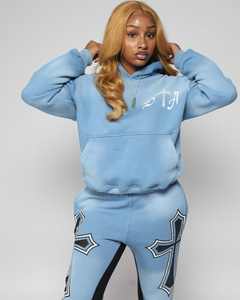 Survêtement unisexe délavé à l'acide dernière conception de haute qualité Slim Fit avec logo personnalisé Créez votre propre marque - Product Image 2