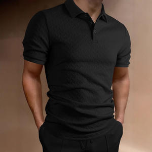 Polo Homme 2026 en Gros, Couleur Unie, Grande Taille, Vêtement Homme, Manches Courtes, Décontracté, Col Ajusté, Haute Qualité - Product Image 3