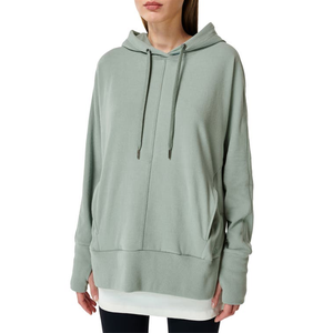 เสื้อฮู้ดขนแกะเหงื่อ Betty Luxe-ระบายอากาศสีเขียวขนาด XL - Product Image 4