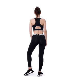 Leggings deportivos de cintura elástica para mujer para correr, gimnasio, entrenamiento, ropa informal con patrón sólido, pantalones para correr para mujer - Product Image 5