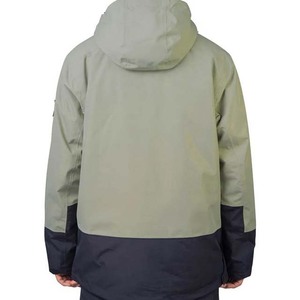 Veste coupe-vent streetwear à capuche pour homme 2026, personnalisable, grandes tailles, 100 % polyester, toile légère, coupe-vent, patchwork sur le devant - Product Image 2