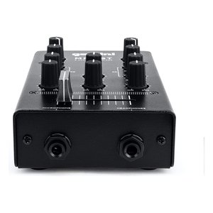 Mezclador de DJ Gemini MM1 BT de 2 canales con Bluetooth, entradas y salidas RCA y Jack para uso en estudio doméstico. - Product Image 2
