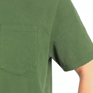 เสื้อยืดผ้าฝ้ายอินทรีย์สีพื้นสำหรับผู้ชายใส่สบายมาใหม่2020 - Product Image 5