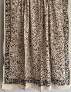 Bufanda hecha a mano de algodón 100% hecha a mano, bufanda tradicional de Jaipur hecha a mano, bufanda de algodón suave ligera Boho Chic - Product Image 5