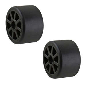 Paquete de 2 ruedas traseras de repuesto para refrigerador DA61-04703ACM, nuevas, para DA61-04703A - Product Image 1