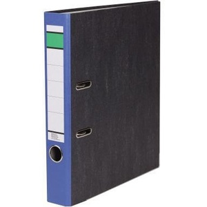 NEUTRAL GOODS 50mm DIN A4 Recycled <b>Paper</b> Folder Blue <b>File</b> Folder - Product Image 1