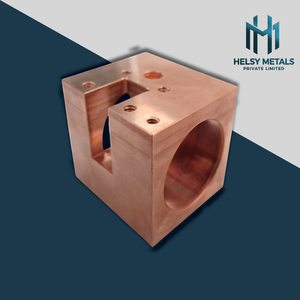 Bloc de boîtier en cuivre de haute pureté, usiné avec précision VMC, faible résistance, dissipation thermique, résistance structurelle, puissance industrielle - Product Image 5