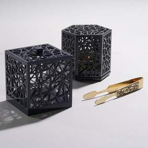 Jaali ชุดเหยือก MDF พร้อมถาดที่วางธูปทันสมัยสำหรับตกแต่งบ้าน - Product Image 5