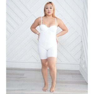 Traje de compresión SNATCH ME SLEEK con pantalones cortos, compresión alta, manga media, moldeador de cuerpo completo - Product Image 4