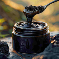 Résine de Shilajit pure extrait de plantes de qualité unique Himalaya riche en acide fulvique forme de crème de vitamine disponible emballage de marque privée