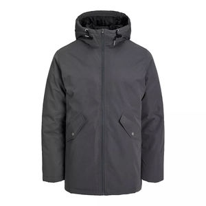 Parkas d'hiver en laine tricotée légère pour femmes Nouveauté avec col à capuche Tailles plus grandes Service OEM - Product Image 1