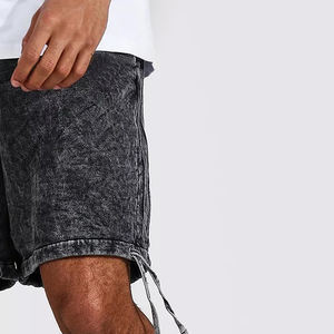 High Quality Men's Casual <b>Shorts</b> Breathable Cotton Mesh Custom Logo Printed Acid Wash <b>Decor</b> Size 6XL Factory High Street - Product Image 4