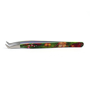 Pinzas de Alta Calidad para Extensión de Pestañas, de Acero Inoxidable, con Punta Afilada, Pinzas para Pestañas con Certificación CE e ISO - Product Image 1