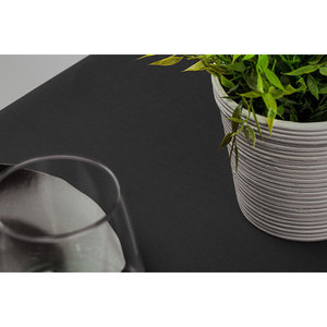 Nappe noire 100x100cm en tissu extra-épais, adaptée aux tables de 96x96cm, B2B - Product Image 1