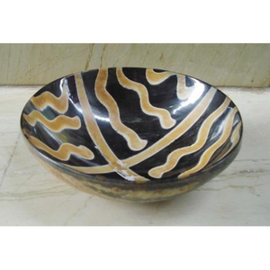 Bol en corne de buffle poli de qualité supérieure, vaisselle, décoration d'intérieur, artisanat en corne indienne, écologique, passe au lave-vaisselle, vente personnalisée - Product Image 1
