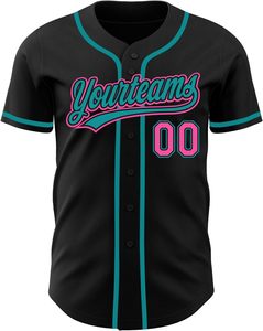 Maillot de baseball personnalisé bouton complet chemise sublimée broderie Logo matériel sergé nom de l'équipe numéro jeunesse adulte maille uniforme - Product Image 4