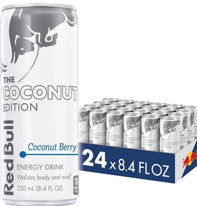 Meilleure qualité Red Bull Coconut Edition, baies de noix de coco, 8.4 floz, paquet de 24 canettes - Product Image 5