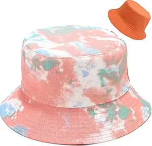 Prix de gros Fashion Boy Floral Brown Poly Brand Cotton Wales Utility Soft Hat Bucket pour hommes Confortable Outdoor Hat - Product Image 3