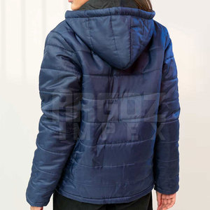 เสื้อแจ็คเก็ตพัฟเฟอร์ผู้หญิงสำหรับฤดูหนาว คุณภาพสูง ระบายอากาศได้ดี  โลโก้ด้านหน้าแบบถัก  ขายดีอันดับต้นๆ  รับผลิตตามแบบ OEM  ขายส่ง - Product Image 5