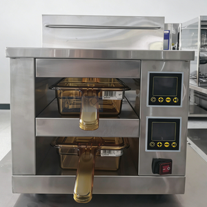 Compartiment chauffant pour hamburgers et poulet frit, table chauffante pour aliments chauds, armoire ouverte pour poulet frit, armoire chauffante - Product Image 3