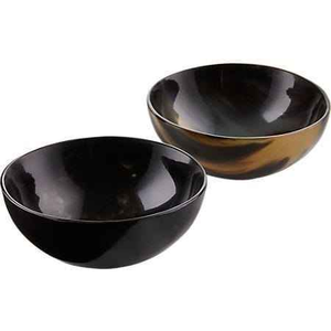 Modern Eco-Friendly Polished Buffalo Horn <b>Salad</b> <b>Serving</b> <b>Bowl</b> Handcrafted New Design Dish for Parties Direct by tradebit - Product Image 3