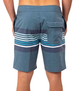 Personalizado de alta calidad de diseño Streetwear impreso Casual hombres pantalones cortos entrenamiento gimnasio 100% poliéster pantalones cortos de baño - Product Image 3