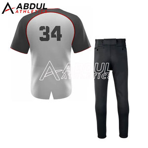 Uniforme de baseball sportif moderne conçu pour le confort, la performance et le nom d'équipe personnalisé - Product Image 4