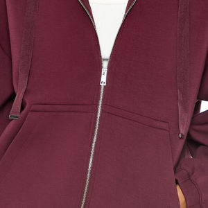 Venta al por mayor personalizado peso pesado pulóver Streetwear recortada Sudadera con capucha Crop Top sudaderas con capucha ropa de mujer sudaderas con capucha de las mujeres - Product Image 4