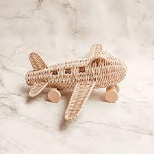 Jouet d'avion en rotin tissé écologique de haute qualité pour enfants, meilleure vente à la main de Artisan Vietnam pour fournisseur de gros - Product Image 6