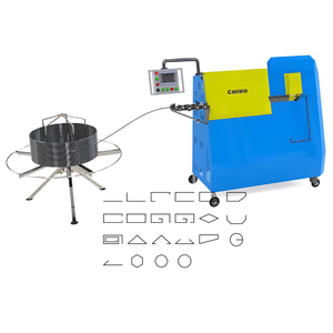 Máquina de aro de barra de acero inoxidable CNC automática CHIHO, Motor de flexión de barras de refuerzo, componentes del núcleo del motor, forma de estribo - Product Image 3