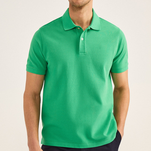 Camiseta de Algodón Antiarrugas de Punto Cómoda y de Alta Calidad para Hombre, Personalizada, MOQ OEM, Precio Económico, Nuevo Diseño, Directo de BD - Product Image 1