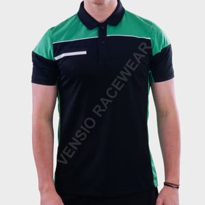 OEM Wholesale Custom Printed Pit Crew Short Sleeve Motocross Polo <b>Shirts</b> for Men-% Polyester Breathable Quick Dry Sportswear - Product Image 3