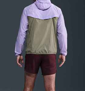 Veste de pluie légère pour homme imperméable camouflage demi-fermeture éclair XS pour le printemps golf randonnée camping cyclisme avec capuche - Product Image 3