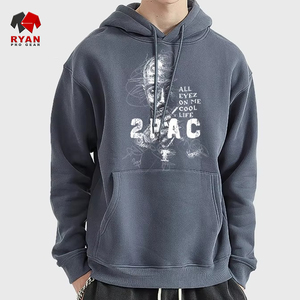 Sweat à capuche respirant personnalisé pour hommes avec logo personnalisé Style extérieur décontracté OEM ODM - Product Image 3