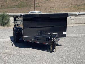 New High Standard Iron Bull 7X16 Dump <b>Trailers</b> 3FT 10 TON Capacity <b>Farm</b> <b>Trailer</b> Gear Motor Axle Core Components High Safety - Product Image 2