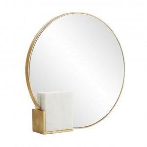 Espejo de mesa y pared decorativo de Metal de vidrio de alta calidad de lujo moderno para sala de estar dormitorio y oficina para uso en hoteles - Product Image 2