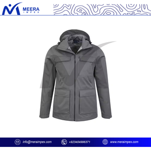 เสื้อแจ็คเก็ตกันลมกันน้ำสำหรับผู้ชาย, เสื้อโค้ทกันหนาวเสื้อแจ็คเก็ตลำลองอบอุ่นระบายอากาศ - Product Image 2