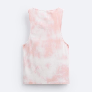 Cravate teint décontracté débardeur Slim Fit t-shirt pour hommes 100% coton nouveauté hommes T-shirts respirant été porter course utilisation - Product Image 3