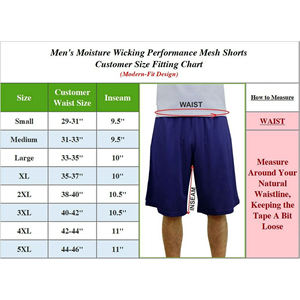 Shorts mi-longs décontractés pour hommes, légers, en maille, pour la course à pied, la salle de sport, avec poches, respirants, anti-humidité, 100% polyester - Product Image 5