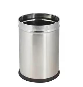 100% cubos de basura de Metal decorativos hechos a mano para habitación de invitados cubo de basura con acabado negro con calidad sostenible llegada caliente tendencia superior - Product Image 3