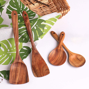 Gadgets de cuisine et outils utiles Spatule en bois pour la maison et le restaurant accessoires de cuisine ustensile en bois - Product Image 2