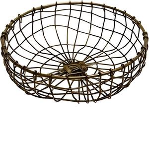 Bol en fil de métal décoratif fabriqué à la main pour le stockage de la cuisine Design attrayant avec des légumes d'organisation en maille - Product Image 6