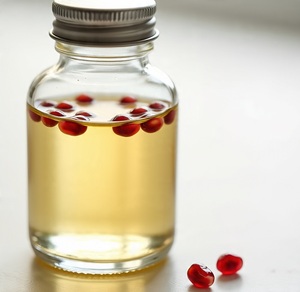 Aceite de semilla de Granada orgánico prensado en frío aceite portador puro y natural - Product Image 1