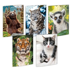 Set de Arte con Temática Animal, Portafolio de Dibujo A3, 15 Piezas - Product Image 1