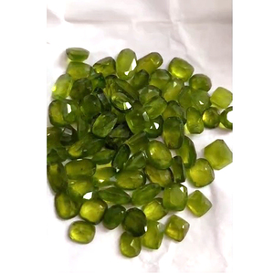 73 Piezas de Vesuvianita Verde Natural de 10mm-13mm, Corte Ovalado Rectangular, 195 Quilates, Iroc Sales, Gemas Sueltas de Alta Calidad, US$78 - Product Image 1