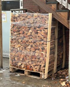 Bûches de bois de chauffage en chêne, frêne et hêtre, séchées au four, en bois massif, carrées, 15-35 cm, écologiques, de qualité supérieure, origine France - Product Image 1